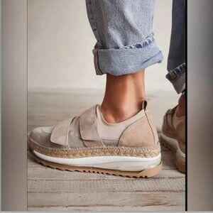 Free People Chapmin Double Take Sneaker sz 37 worn once